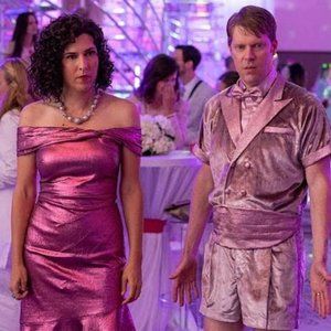 Righteous Gemstones THEIA Ariah Off The Shoulder Dress Size 8